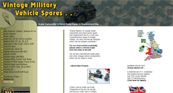 Desktop Screenshot of historic-military-vehicle-brake-carburettor-fuelpump-spares-kit.com